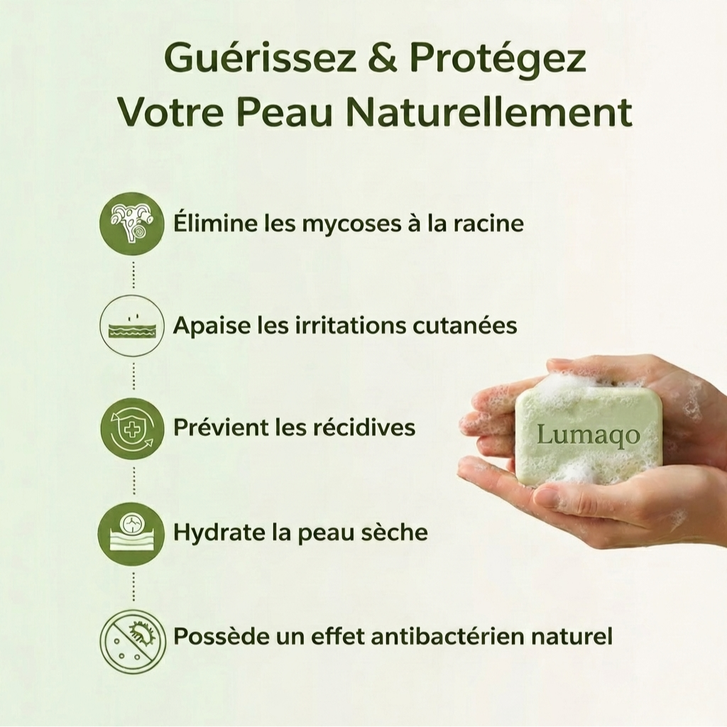 Savon antifongique Lumaqo